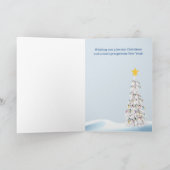 Polar Beer Vrolijk kerstfeest Kaart (Binnen)