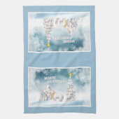 Polar Beer Vrolijk kerstkeukenhanddoek Theedoek (Verticaal)