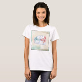 Polar Beer Vrouwen Bella + Canvas Flowy Circle Top (Voorkant volledig)