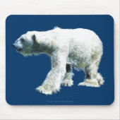 POLAR BEER Walking Wildlife Mousepad Muismat (Voorkant)