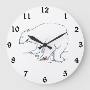 Polar Beer wandklok