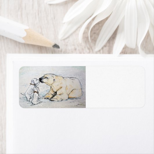 Polar Beer Westies Etiket (Insitu)