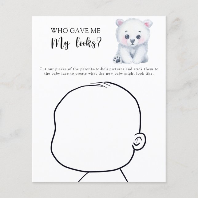 Polar beer - Wie gaf me mijn looks spel (Voorkant)