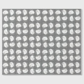 Polar Beer Winter Baby shower Cadeaupapier (Vlak)