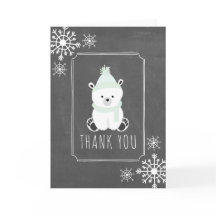 Polar Beer Winter Baby shower Dank u Groen