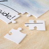 Polar Beer Winter Baby shower Koud buiten Legpuzzel (Zijkant)