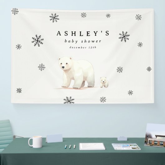 Polar Beer Winter Baby shower Spandoek (Beurs)