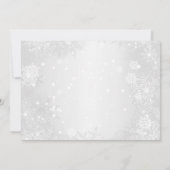 Polar Beer Winter Baby Shower Uitnodiging (Achterkant)
