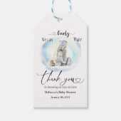 Polar Beer Winter Barly Wait Baby shower Favor Cadeaulabel (Voorkant)