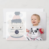Polar Beer Winter Onederland 1e foto verjaardag Kaart (Voorkant)