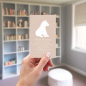 Polar Beer Winter Pink Baby shower Book Request Informatiekaartje