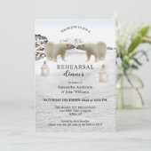 Polar Beer Winter Weddenschap Kaart (Staand voorkant)