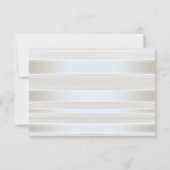 Polar Beer Winter Wedding RSVP-kaart Kaart (Achterkant)