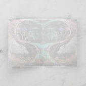 Polar Beer Wolf Yin Yang Grafische Kunstkaart Kaart (Binnen)