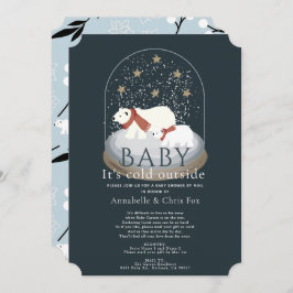 Polar Beer zijn Cold Navy Baby shower per post Kaart