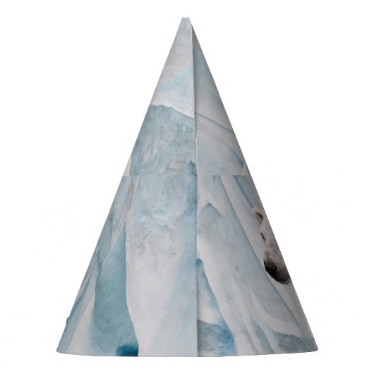 Polar Beer: Zoo Habitat Glimpse Feesthoedjes (Achterkant)