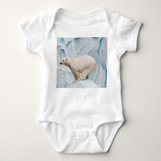 Polar Beer: Zoo Habitat Glimpse Romper (Voorkant)