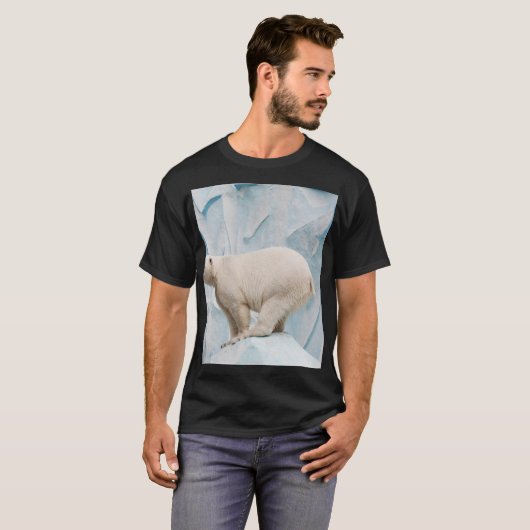 Polar Beer: Zoo Habitat Glimpse T-shirt (Voorkant volledig)