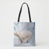 Polar Beer: Zoo Habitat Glimpse Tote Bag (Voorkant)