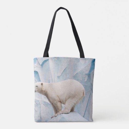 Polar Beer: Zoo Habitat Glimpse Tote Bag (Achterkant)