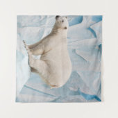 Polar Beer: Zoo Habitat Glimpse Wandkleed (Voorkant (horizontaal))