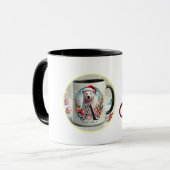 Polar Bejar Monogram 'A' Classic Mok, 11 oz Mok (Voorkant links)