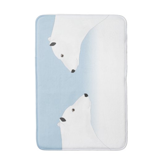 Polar Beren Bath Mat (Voorkant Verticaal)