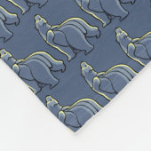 Polar Beren Blanket Beer Art Fleece Blankets (Hoek)