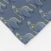 Polar Beren Blanket Beer Art Fleece Blankets Deken (Hoek)