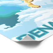 Polar Beren & Cub - Nationaal Park Denali, Alaska Poster (Hoek)