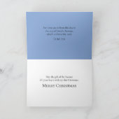 Polar Beren en kerstcadeau Christelijke Schrift Feestdagen Kaart (Binnen)