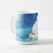 Polar Beren, Fox, Penguin & Sneeuwman Happy Koffiemok (Voorkant links)