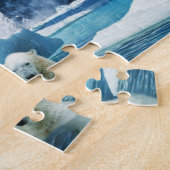 Polar Beren Game Puzzle Legpuzzel (Zijkant)