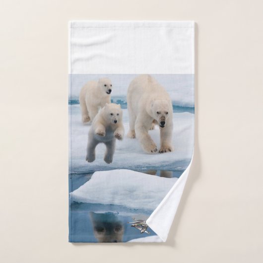 Polar Beren handdoek sets (Handdoek)