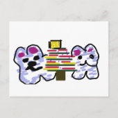 Polar beren kerst briefkaart (Voorkant)