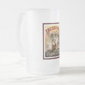 Polar Beren Lager Matglas Bierpul (Voorkant links)