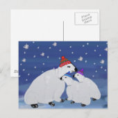 Polar Beren Wintervakantie Briefkaarten (Voorkant / Achterkant)