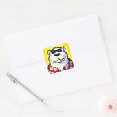 Polar Bowler Icon Sticker (Envelop)