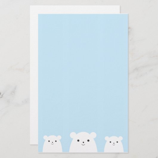 Polar Briefpapier (Voorkant / Achterkant)