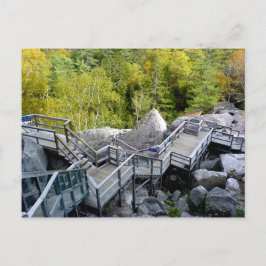 Polar Caves Walkway, Plymouth, New Hampshire Briefkaart