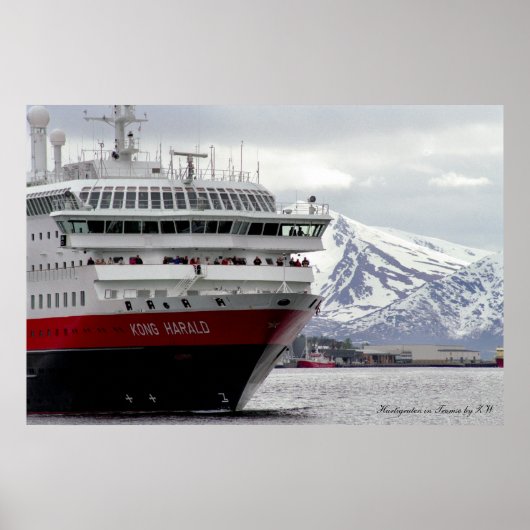 Polar Cruiseship Poster (Voorkant)