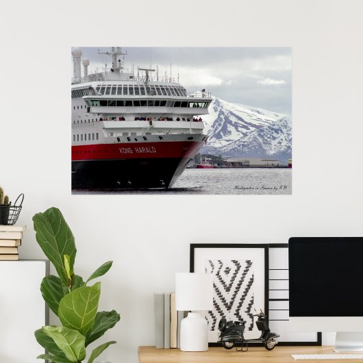 Polar Cruiseship Poster (Thuiskantoor)