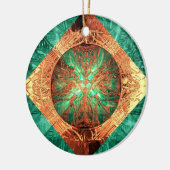 Polar Design I Keramisch Ornament (Links)