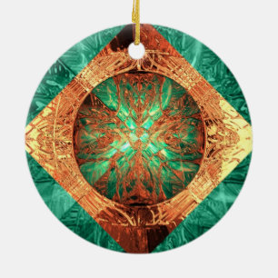 Polar Design I Keramisch Ornament