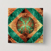 Polar Design I Vierkante Button 5,1 Cm (Voorkant)