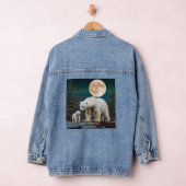Polar Elegance onder het maanlicht Denim Jacket (Hangar)