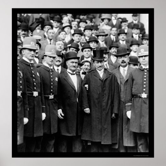 Polar Explorer Frederick Cook 1909 Poster (Voorkant)