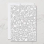 Polar Express Boy Foto van Birthday Uitnodiging (Achterkant)