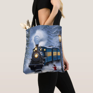 Polar Express Canvas tas   Feestelijk accessoire
