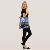 Polar Express Canvas tas | Feestelijk accessoire (Op model)